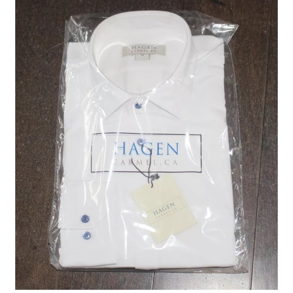 NWOT Hagen Carmel California Dress Shirt